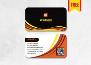 Elegant Business Card Template Free | Free Download in Visiting Card Templates Download