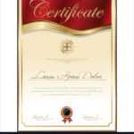 Elegant Certificate Template intended for High Resolution Certificate Template