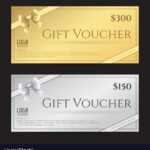Elegant Gift Card Or Gift Voucher Template throughout Elegant Gift Certificate Template