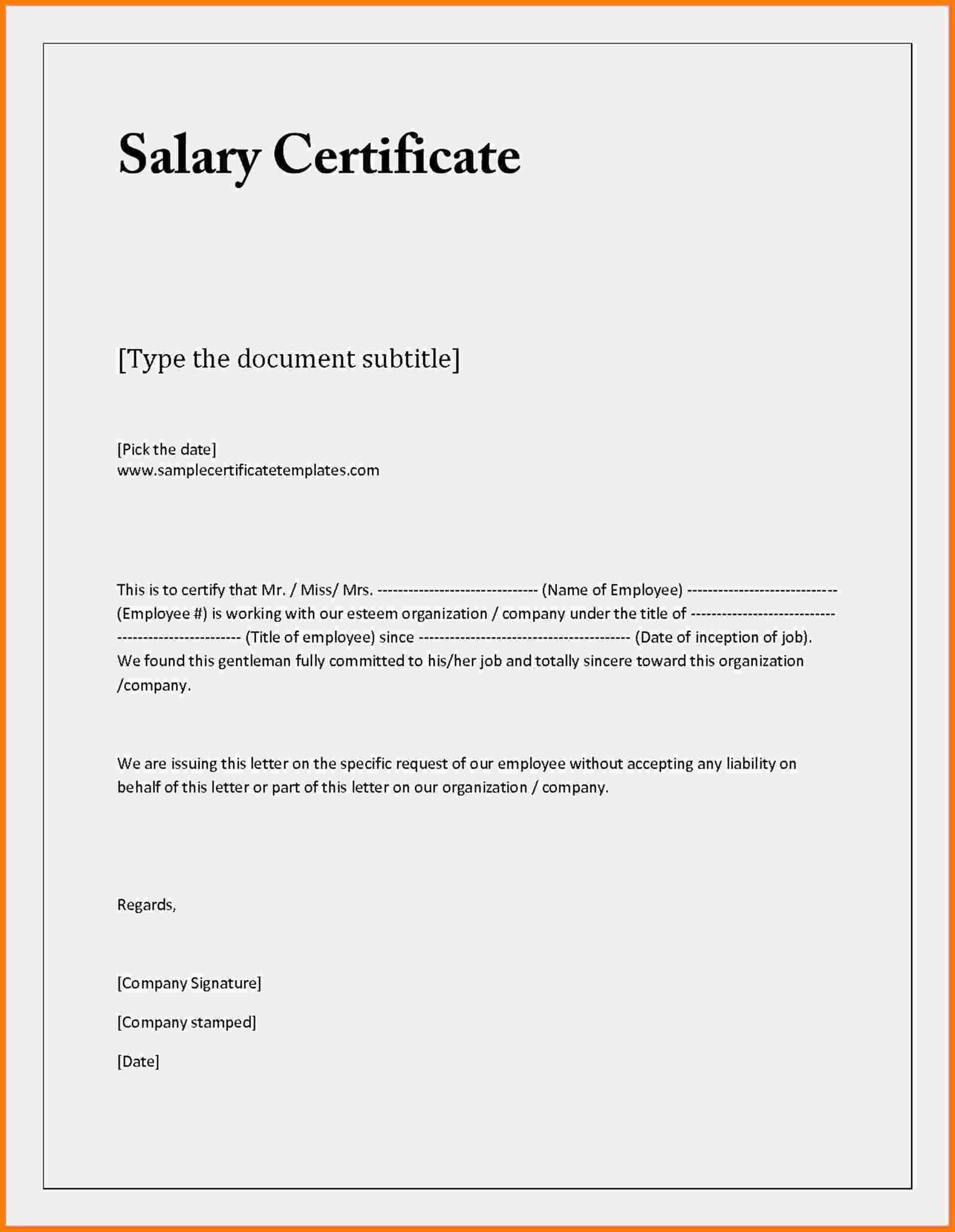 Employee Certificate Of Service Template - Best Business Regarding Employee Certificate Of Service Template