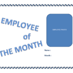 Employee Of The Month Certificate Template | Templates At With Regard To Employee Of The Month Certificate Templates