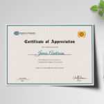Employee Service Certificate Template Throughout Certificate For Years Of Service Template