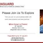 Event Invitation Card – Vanguard With Seminar Invitation Card Template