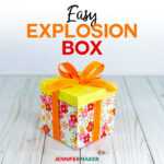 Explosion Box Card Tutorial: Endless Box – Free Svg File With Card Box Template Generator