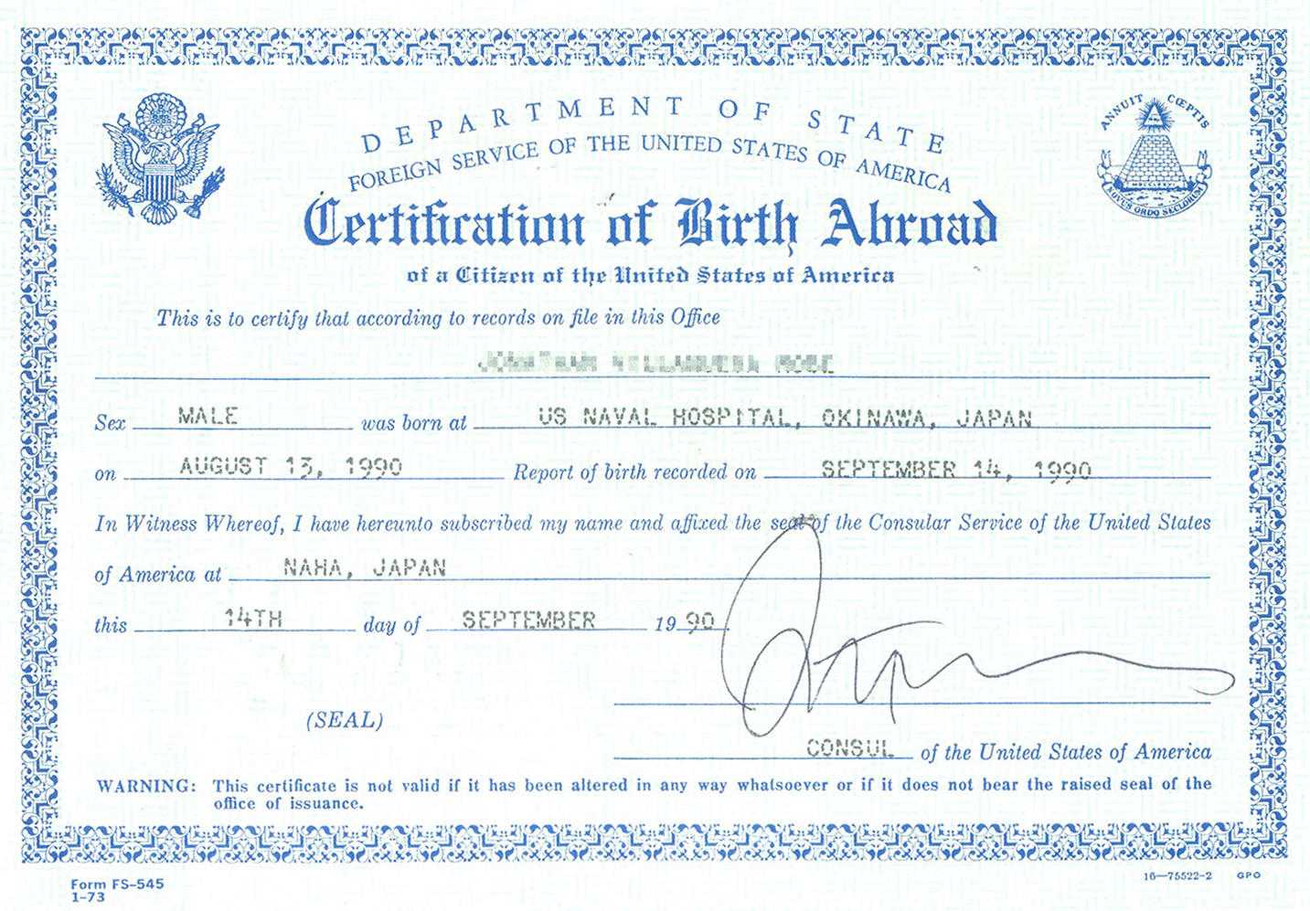 🥰free Printable Certificate Of Birth Sample Template🥰 Throughout Build A Bear Birth Certificate Template