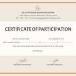 🥰free Printable Certificate Of Participation Templates (Cop)🥰 For Conference Participation Certificate Template