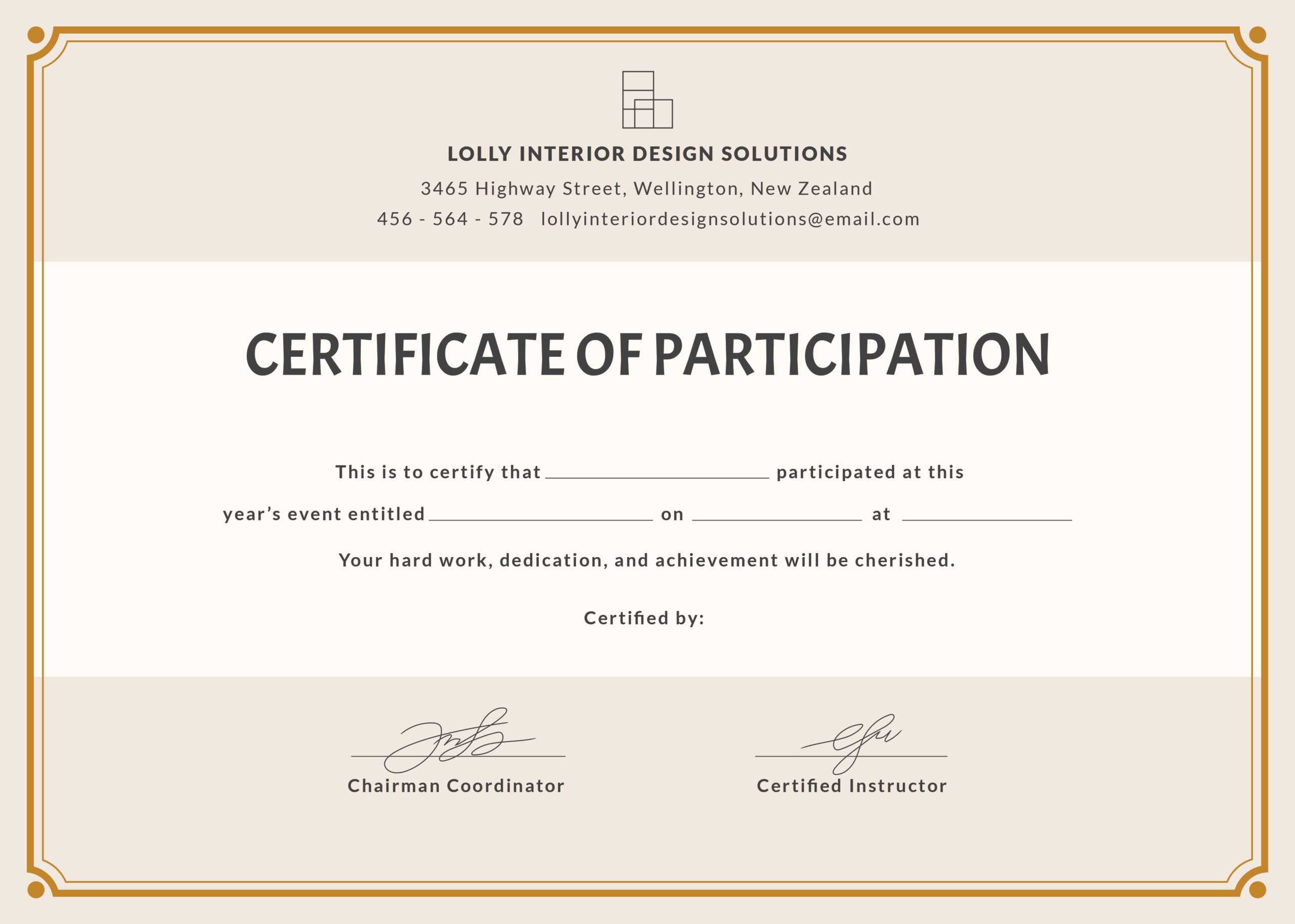 ?free Printable Certificate Of Participation Templates (Cop)? For Conference Participation Certificate Template