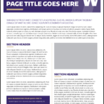 Fact Sheet | Uw Brand intended for Fact Card Template
