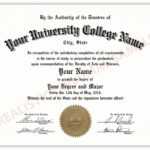 Fake Phd – Tomope.zaribanks.co Intended For Doctorate Certificate Template