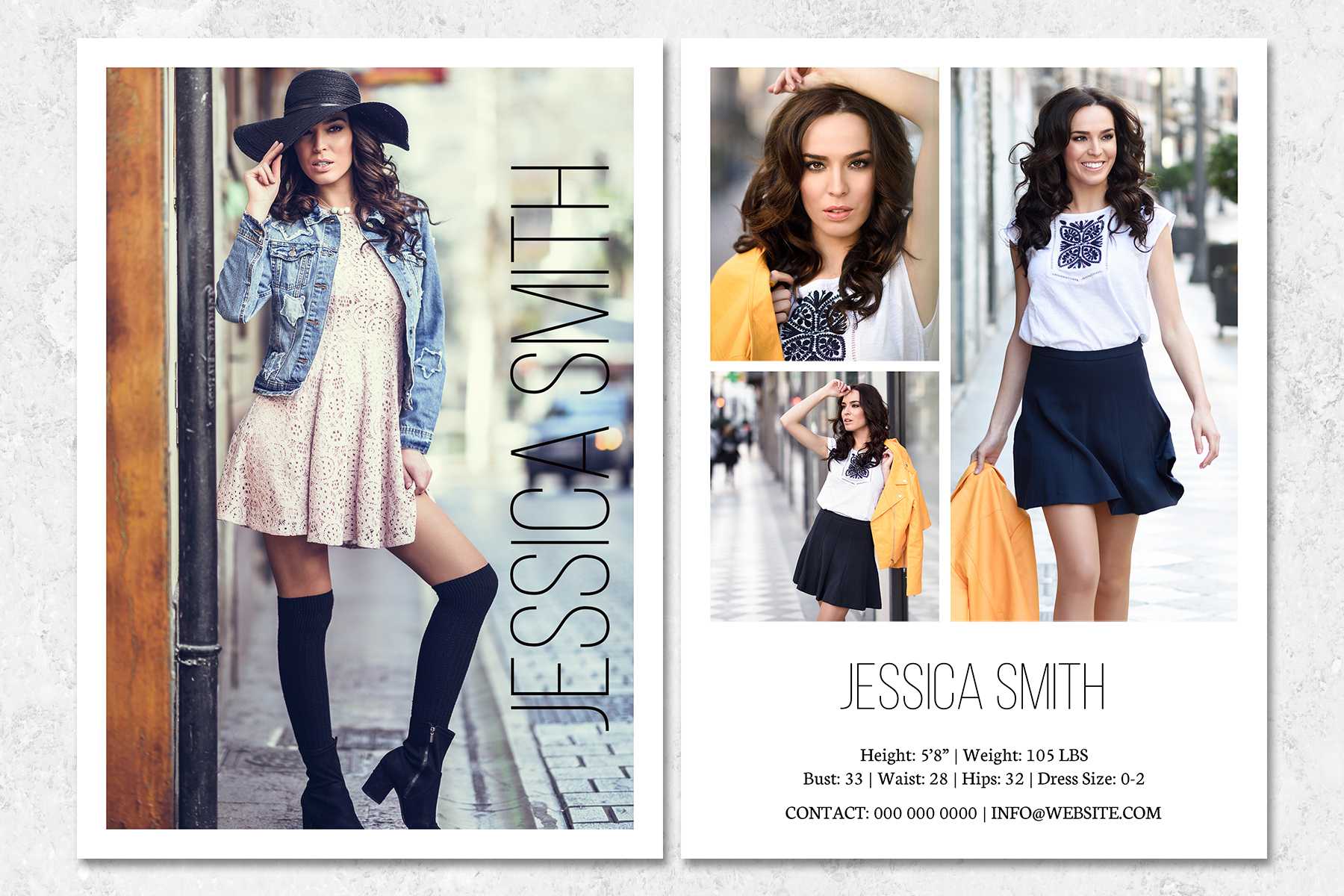 Fashion Model Comp Card Template Throughout Download Comp Card Template