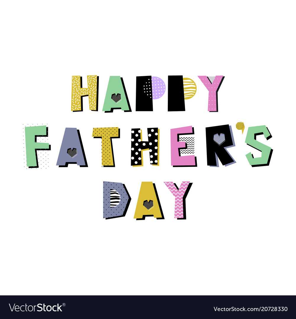 Fathers Day Card Template For Fathers Day Card Template