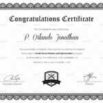 Fcd5C70 Congratulations Certificate Template | Wiring Resources inside Congratulations Certificate Word Template