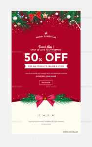 Finding The Right Holiday Greetings Email Template - Mailbird for Holiday Card Email Template