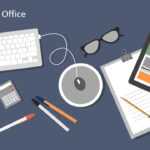 Flat Design Office Powerpoint Templates Regarding Microsoft Office Powerpoint Background Templates