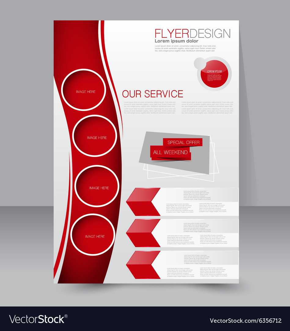 Flyer Template Business Brochure Editable A4 Inside Free Brochure Template Downloads