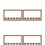 Fold Over Place Cards Template – Mejoresdescuentos.club For Place Card Template Free 6 Per Page