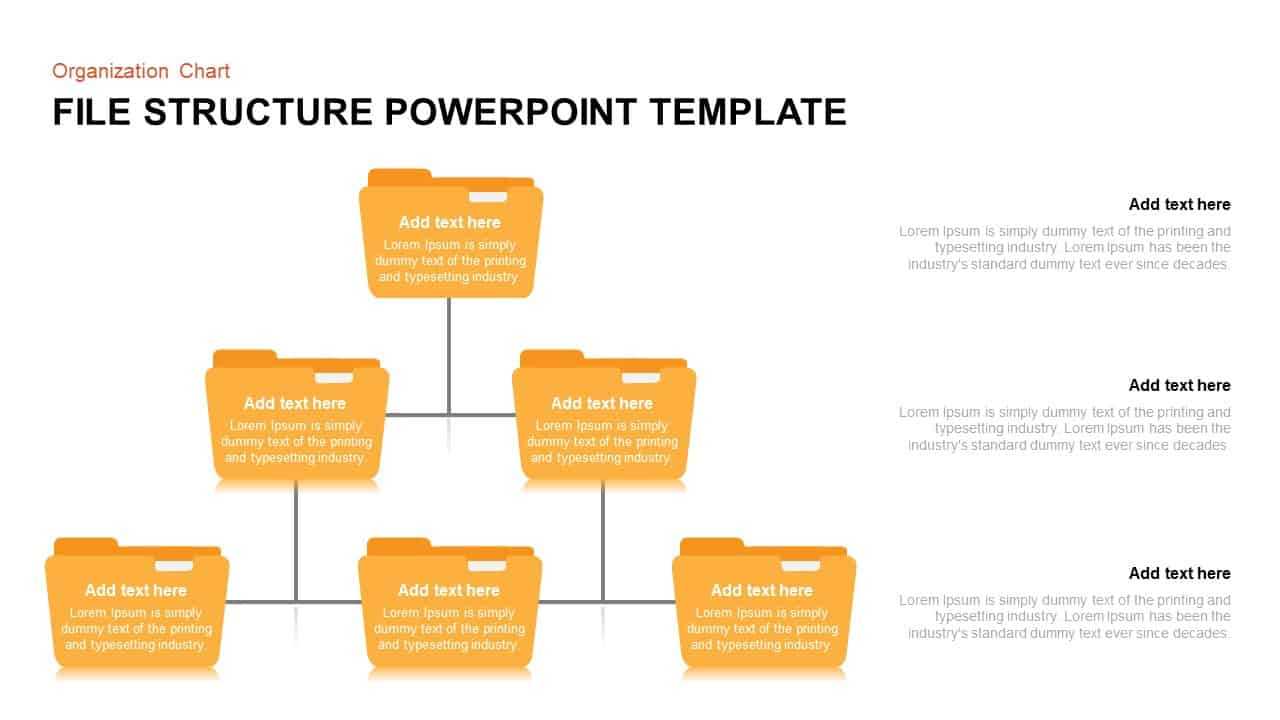 Folder Structure Template For Powerpoint & Keynote | Slidebazaar Within Powerpoint 2013 Template Location