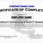 Forklift License Template Download – Oflu.bntl Intended For Forklift Certification Card Template