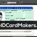 France Id Card Template Psd [Fake Driver License] Inside French Id Card Template