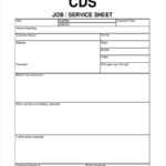 Free 10+ Job Sheet Examples & Samples In Google Docs For Maintenance Job Card Template