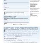 Free 5+ Charity Donation Forms In Pdf | Ms Word Regarding Organ Donor Card Template