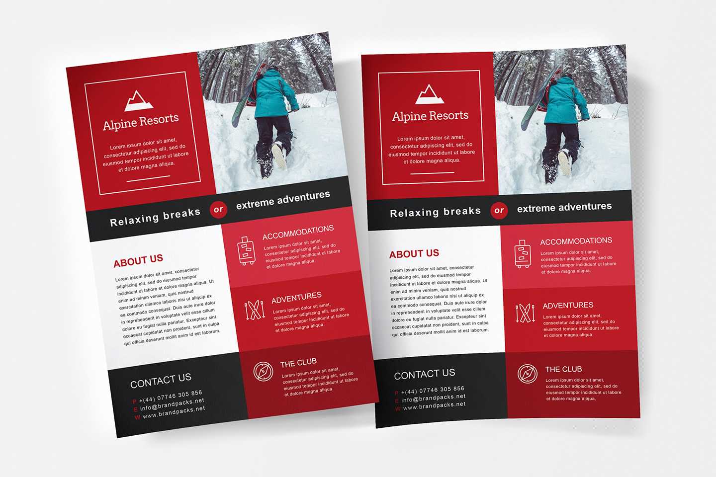 Free A4 Poster Template – Psd, Ai & Vector – Brandpacks Pertaining To Ai Brochure Templates Free Download