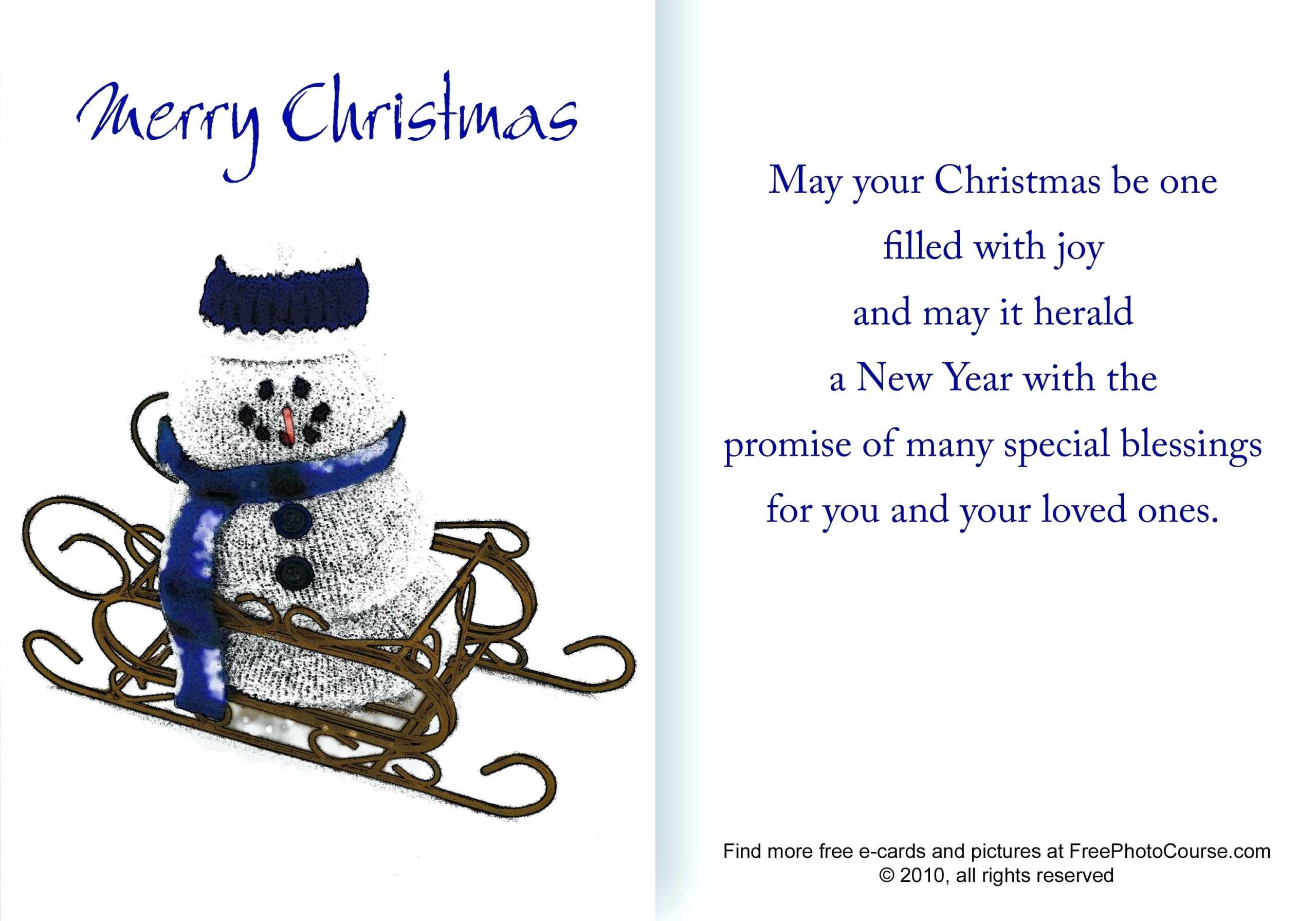 Free And Holiday Cards Pictures Quarter Fold Greeting Card Intended For Blank Quarter Fold Card Template