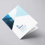 Free Bi Fold Mockup Template (Psd) Intended For Two Fold Brochure Template Psd