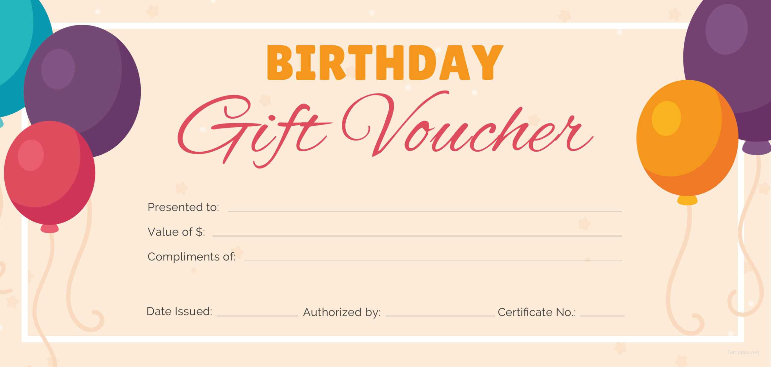 Free Birthday Gift Certificate Templates | Certificate Regarding Track And Field Certificate Templates Free