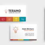 Free Business Card Template In Psd, Ai & Vector – Brandpacks Within Photoshop Name Card Template