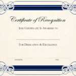 Free Certificate Templates For Word Pertaining To Dance Certificate Template