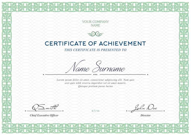 Free Certificates Templates (Psd) With Regard To Certificate Of License ...