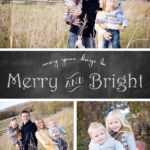 Free Chalkboard Christmas Card Templates » Chelsea Peterson With Free Christmas Card Templates For Photographers
