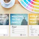 Free Church Connection Cards – Beautiful Psd Templates Intended For Church Visitor Card Template