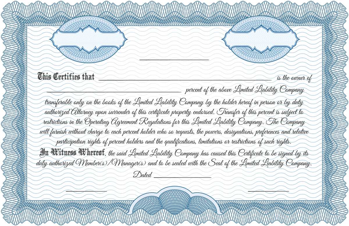 Free Corporation And Llc Forms | Incparadise Within Llc Membership Certificate Template