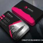 Free Creative Business Card Template - Creativetacos within Unique Business Card Templates Free