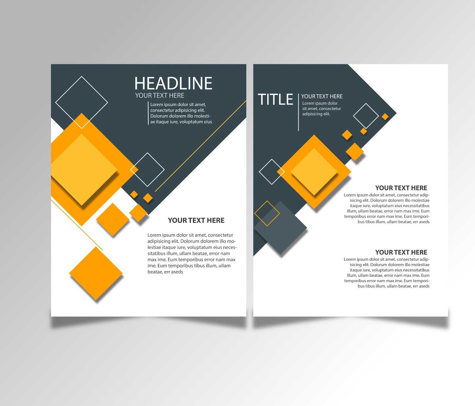 Free Download Brochure Design Templates Ai Files - Ideosprocess In Adobe Illustrator Brochure Templates Free Download
