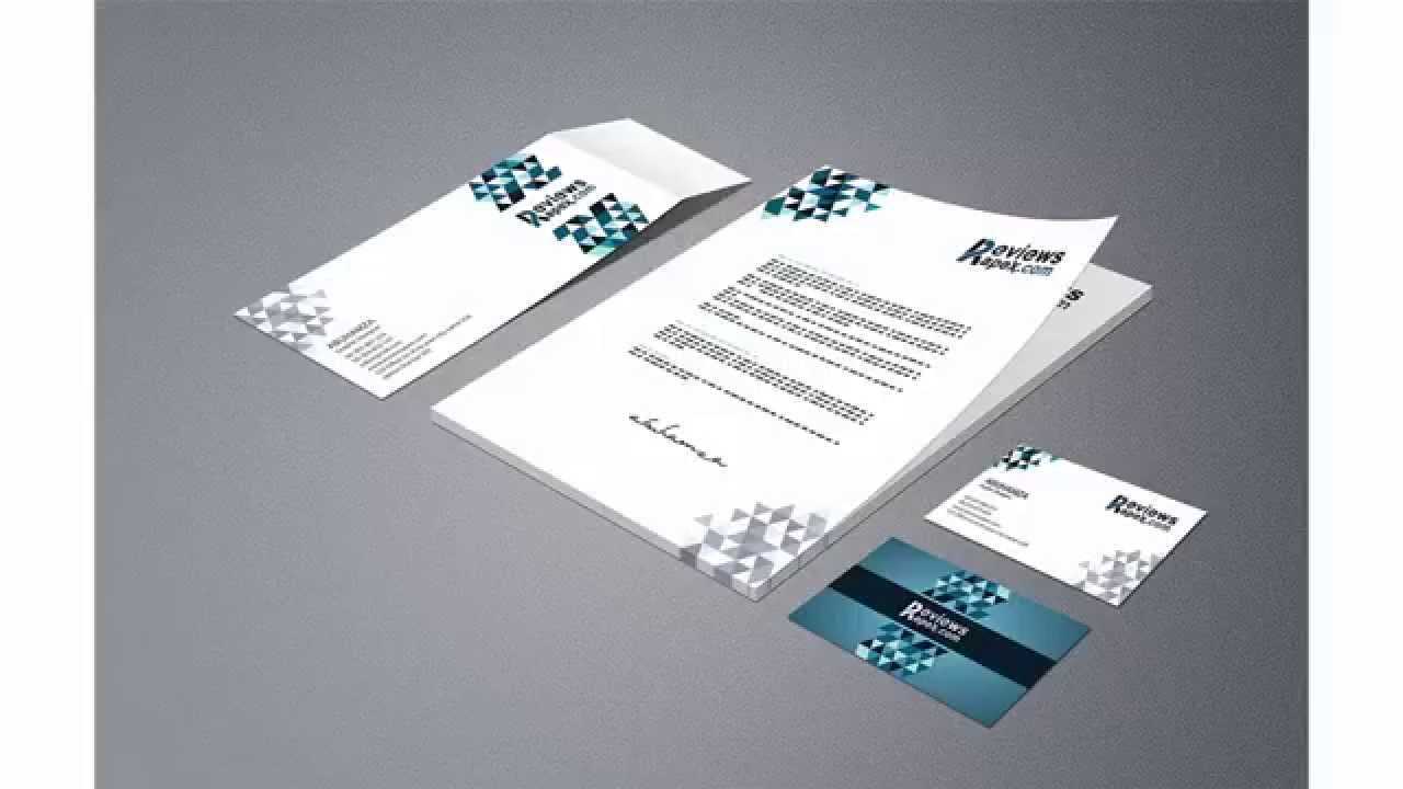 Free Download Business Card Letterhead Envelope Template Inside Business Card Letterhead Envelope Template