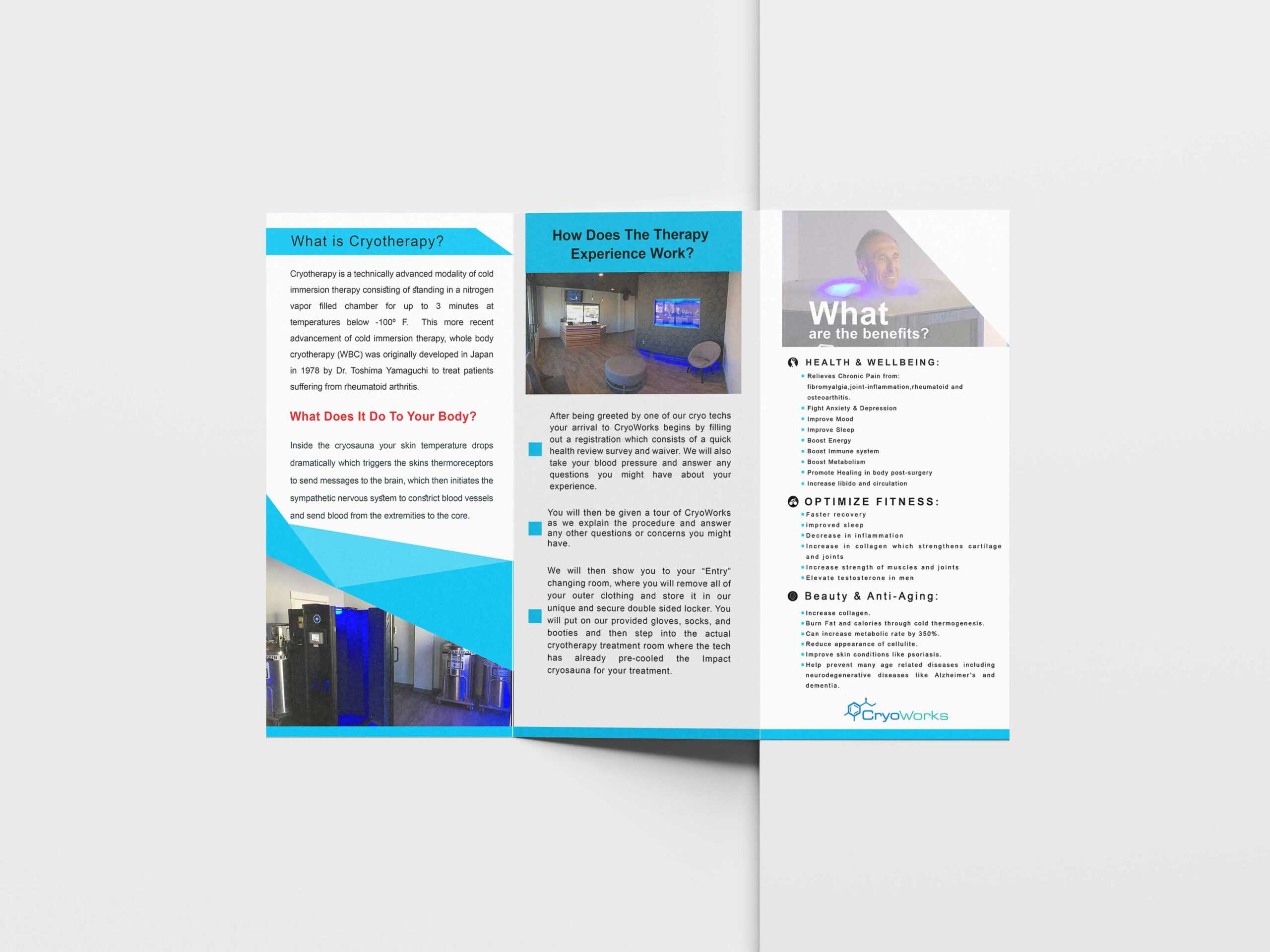 Free Download Digital Tri Fold Brochure Template | Free Psd Regarding 3 Fold Brochure Template Free Download