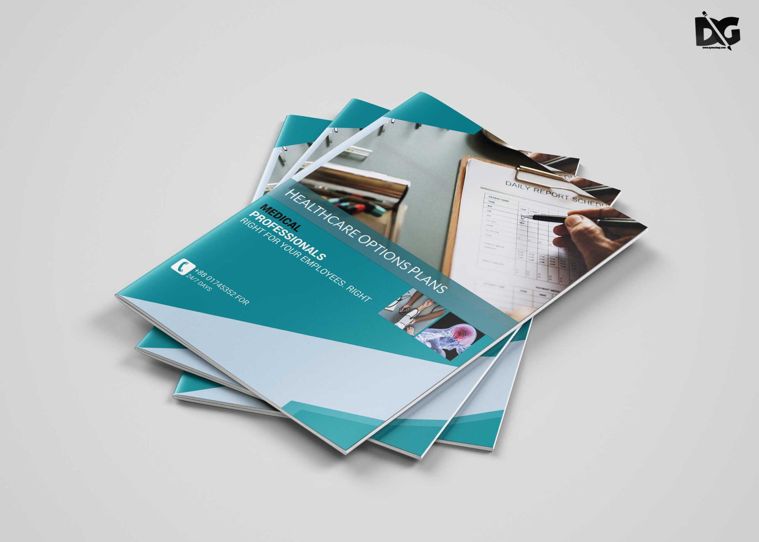 Free Download Health Care A4 Brochure Template | Free Psd Pertaining To Healthcare Brochure Templates Free Download
