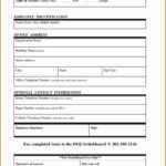 Free Emergency Contact Form Template For Employees Unique In Emergency Contact Card Template
