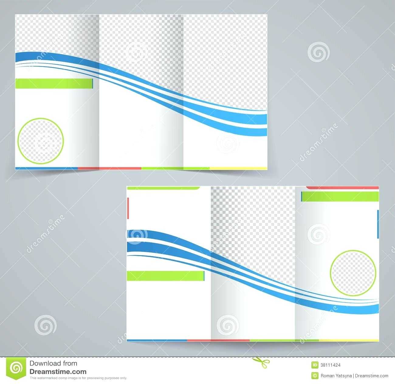 Free Fold Brochure Templates Blank Pamphlet Word Template Pertaining To Microsoft Word Brochure Template Free