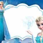 Free Frozen Invitation Template – Printable – Bagvania For Frozen Birthday Card Template
