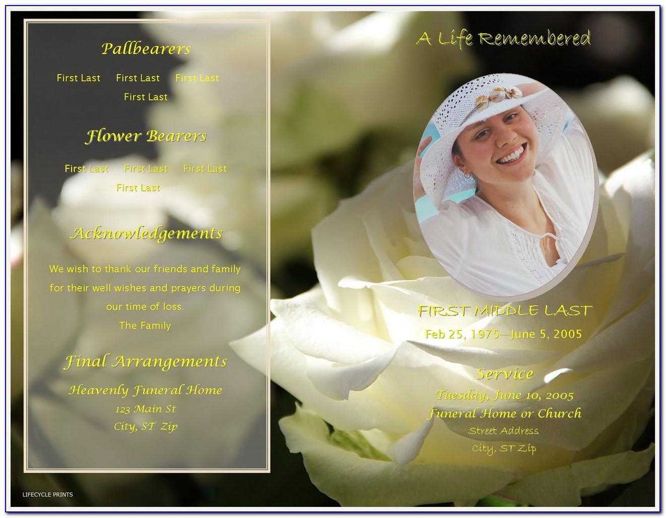 Free Funeral Photo Slideshow Template Marseillevitrollesrugby For