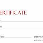 Free Gift Certificate Template Pages | Printablepedia Regarding Certificate Template For Pages