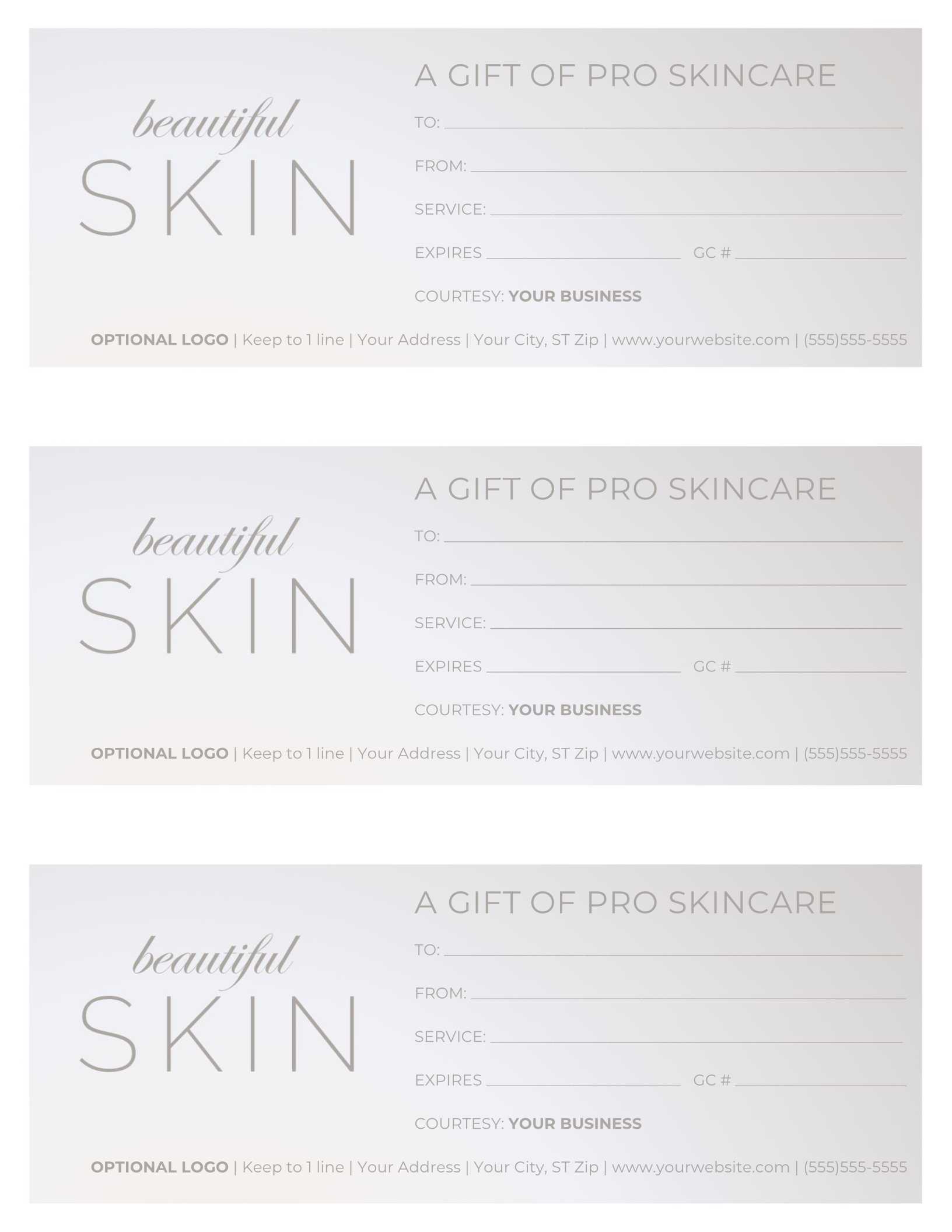 Free Gift Certificate Templates For Massage And Spa With Regard To Massage Gift Certificate Template Free Printable