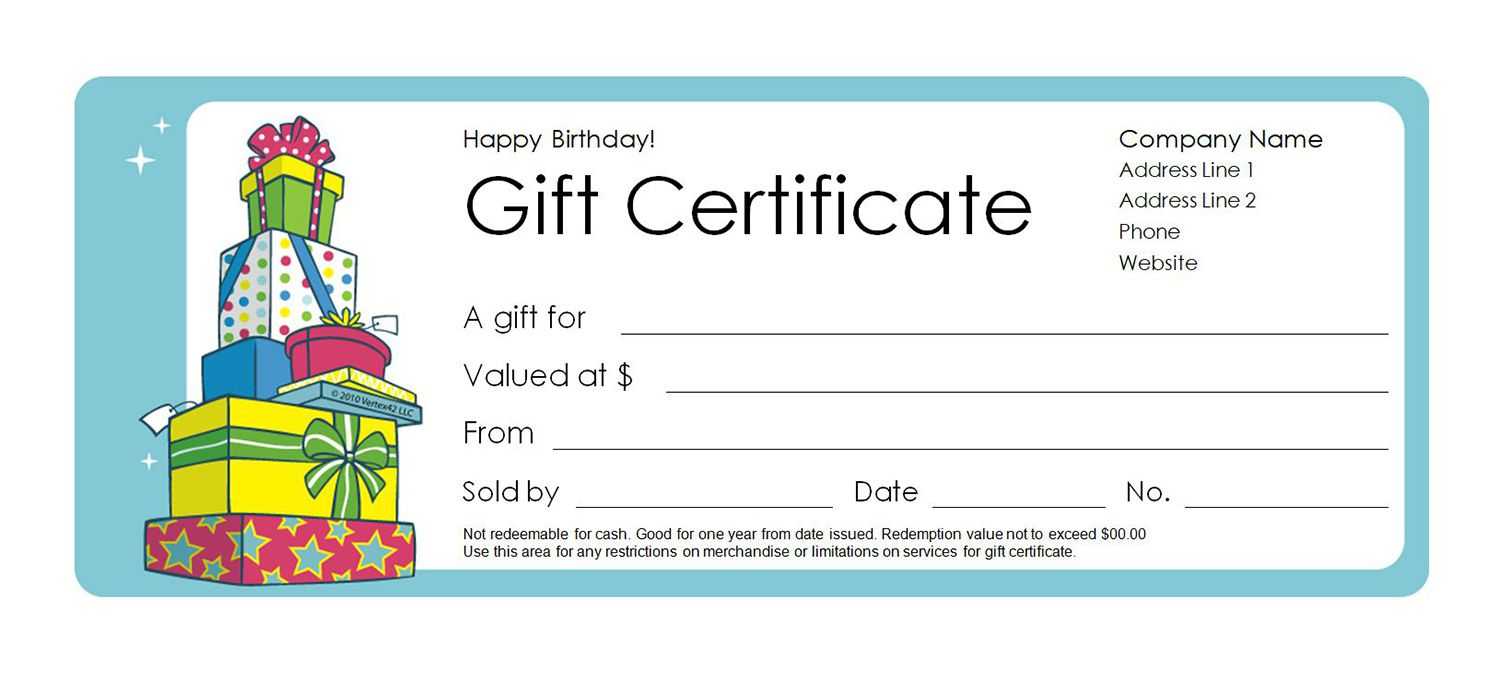 Free Gift Certificate Templates You Can Customize For Present Certificate Templates