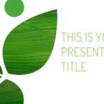 Free Green Powerpoint Template Or Google Slides Theme With With Change Template In Powerpoint