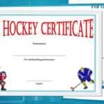 Free Hockey Certificate Templates For Download - Youtube with Hockey Certificate Templates