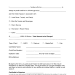 Free Hotel Credit Card Authorization Forms – Word | Pdf Throughout Credit Card Authorisation Form Template Australia